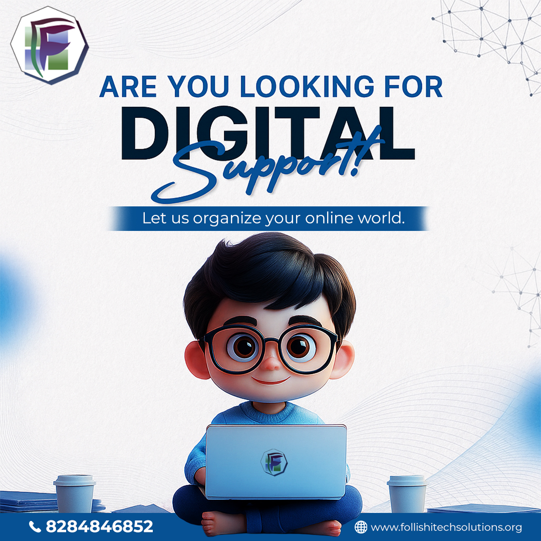 FollisHitech's tweet image. 📱 Are You Looking for Digital Support?

We’re here to organize your online world and take the hassle out of managing your digital presence.

📞 Call us: 8284846852
🌐 Visit us: follishitechsolutions.org
#DigitalSupport #OnlineSolutions #FollishiTech