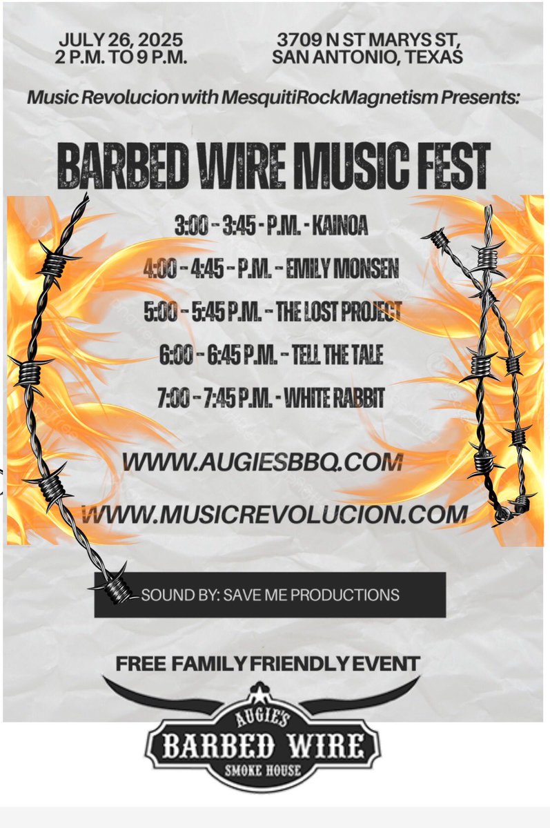 mesquitirock's tweet photo. #LiveMusic #SanAntonio #July26

https://t.co/D68vX5V7DT https://t.co/m9ZknLBcQO