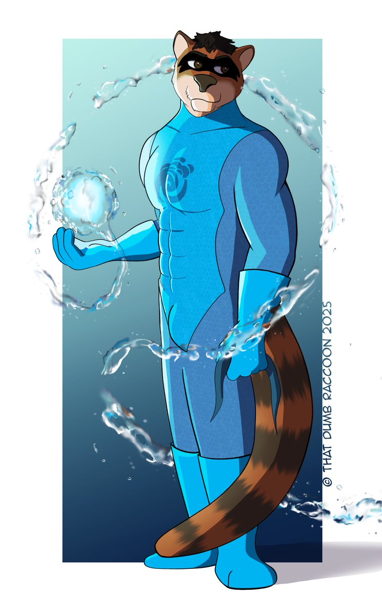 ThatDumbRaccoon's tweet image. I wanted to redo Undertow in something closer to my style. As fun as it is exploring yourself artistically, and as much as I recommend it, I really wanted to do justice to this piece. Hope you all have a great weekend! ❤️