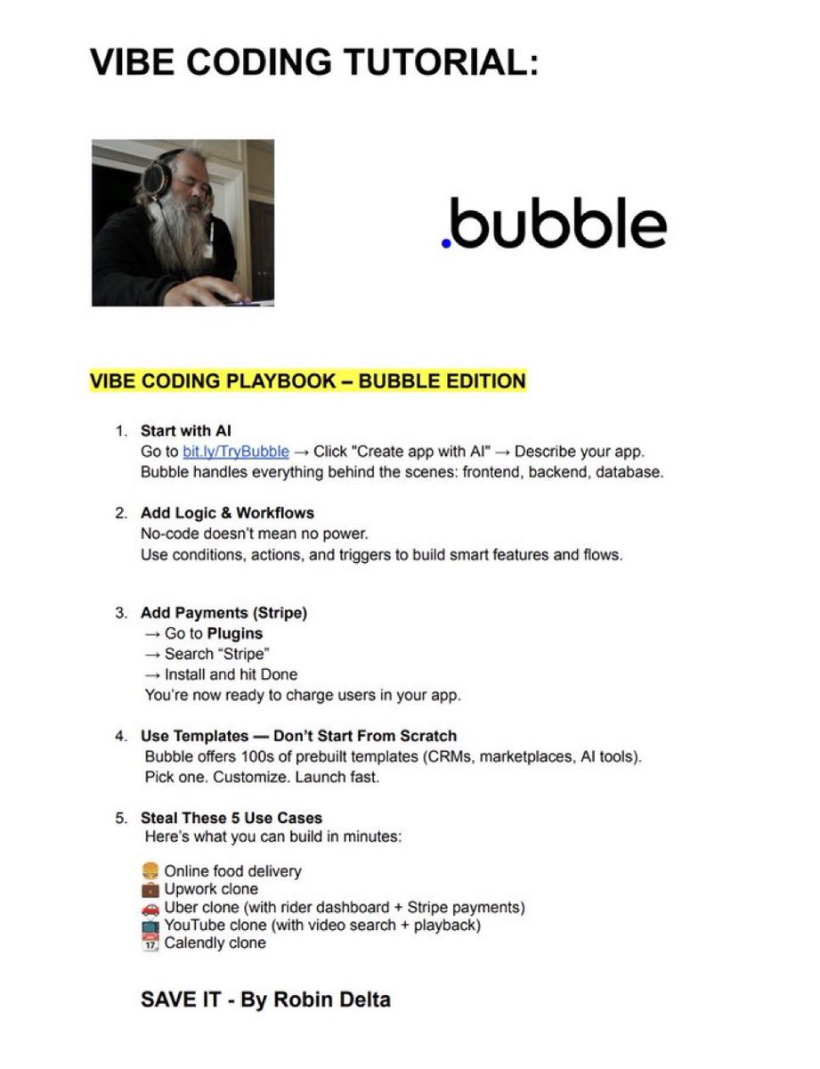 Mohiniuni's tweet image. 🚨 Vibe Coding 101:
Let me teach you how I build real AI apps!!
I’m talking real users. Real results. Real fast.
Want the full tutorial?
1. Like & RT
2. Comment “Build”
3. Follow me so I can DM it your way!