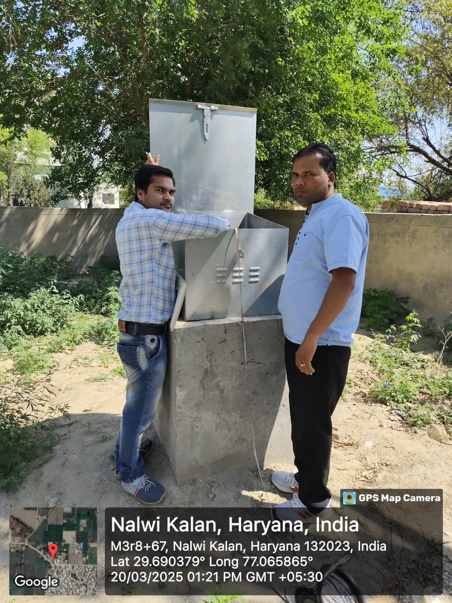 dpmukarnal's tweet photo. 14th July 2025 Block: Karnal
Under the #AtalBhujalYojana, the DPMU IEC Expert &amp; Ground Water Expert &amp; DIP team conducted water level checks at newly constructed piezometers in GPs: Churni Jagir, Sangoha, Rasulpur Khurd &amp; Rasulpur Kalan
#Piezometer #ataljal https://t.co/GBGJp6MvOQ