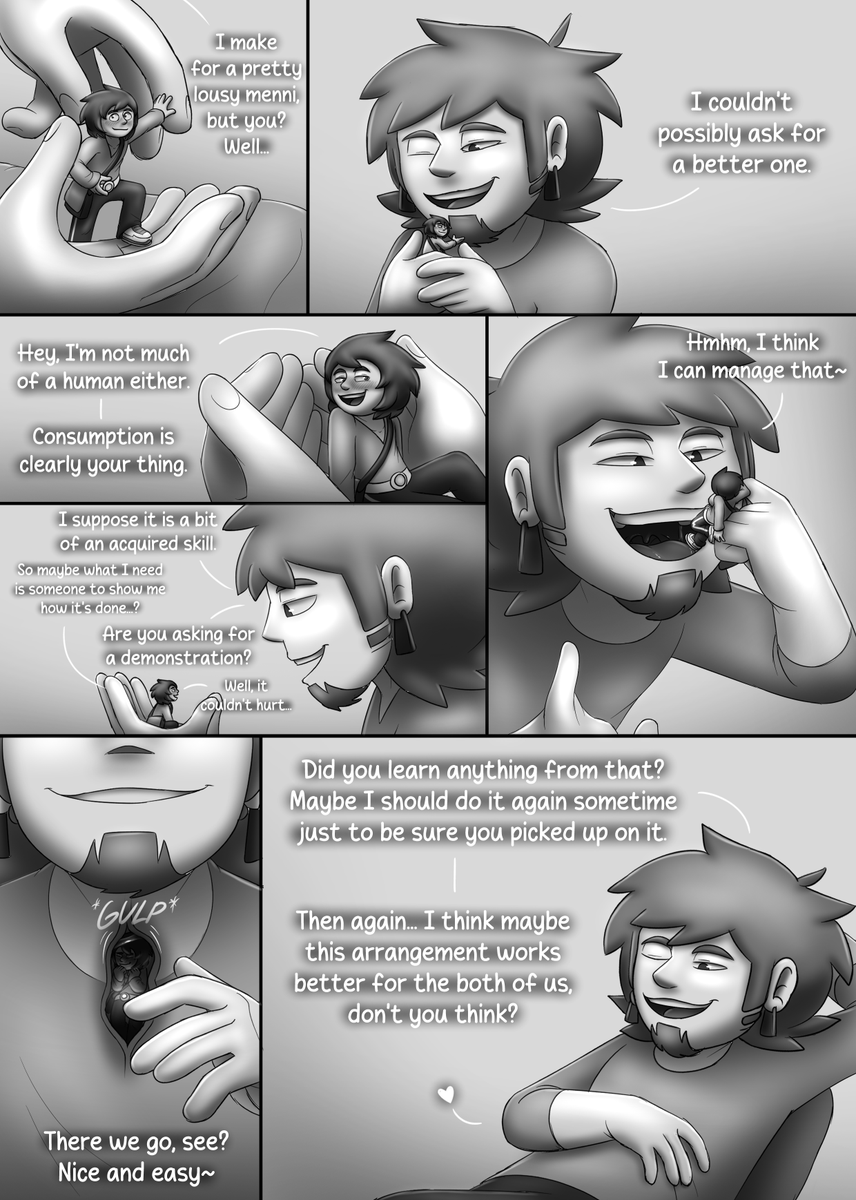 AcromantisArt's tweet photo. (10/10) CW//Vore
Sometimes it's better to just stick to what you know... for now https://t.co/mV7xWGwjbM