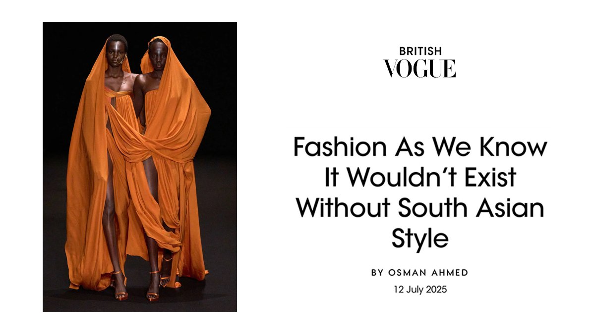 South Asian style is undergoing a renaissance;  rooted in heritage, yet radically reimagined. In British Vogue's latest story, Gaurav Gupta joins a new vanguard of designers reshaping the global perception of South Asian fashion.

“India is – both literally and figuratively – so