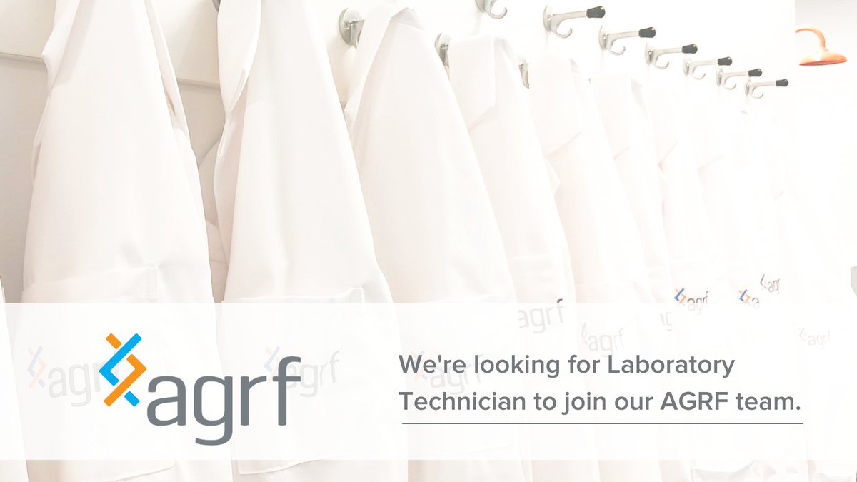 AGRF_genomics's tweet image. 📢 Job Alert: Laboratory Technician - Genomics
💻 Read more and apply here: seek.com.au/job/85848971?r…
📽 AGRF a great place to work: youtube.com/watch?v=dUO7W6…
#AGRF #Genomics #JobAlert #TeamAGRF #BrisbaneJobs #FullTimeJobs #NewOpportunities
#SangerSequencing #SNPgenotyping
