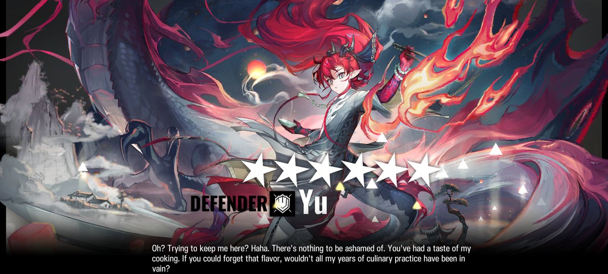 Sarasenia92's tweet image. ....man, I got a lot of fire operators before getting Yu in the last pull 🔥