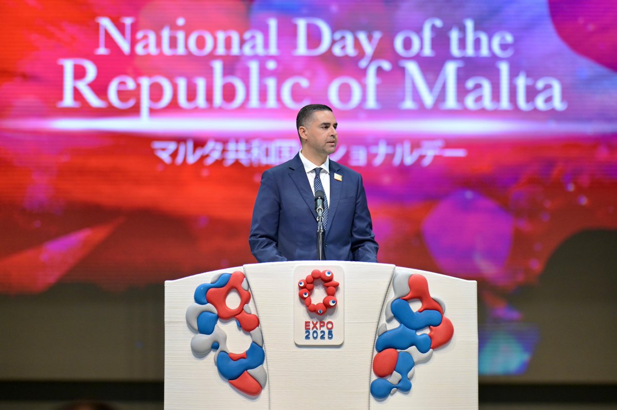 MFTMalta's tweet image. 60 years of bilateral relations between Malta 🇲🇹 and Japan 🇯🇵 celebrated during Malta Day at @expo2025_japan, in #Osaka.
ℹ️ gov.mt/en/Government/…
