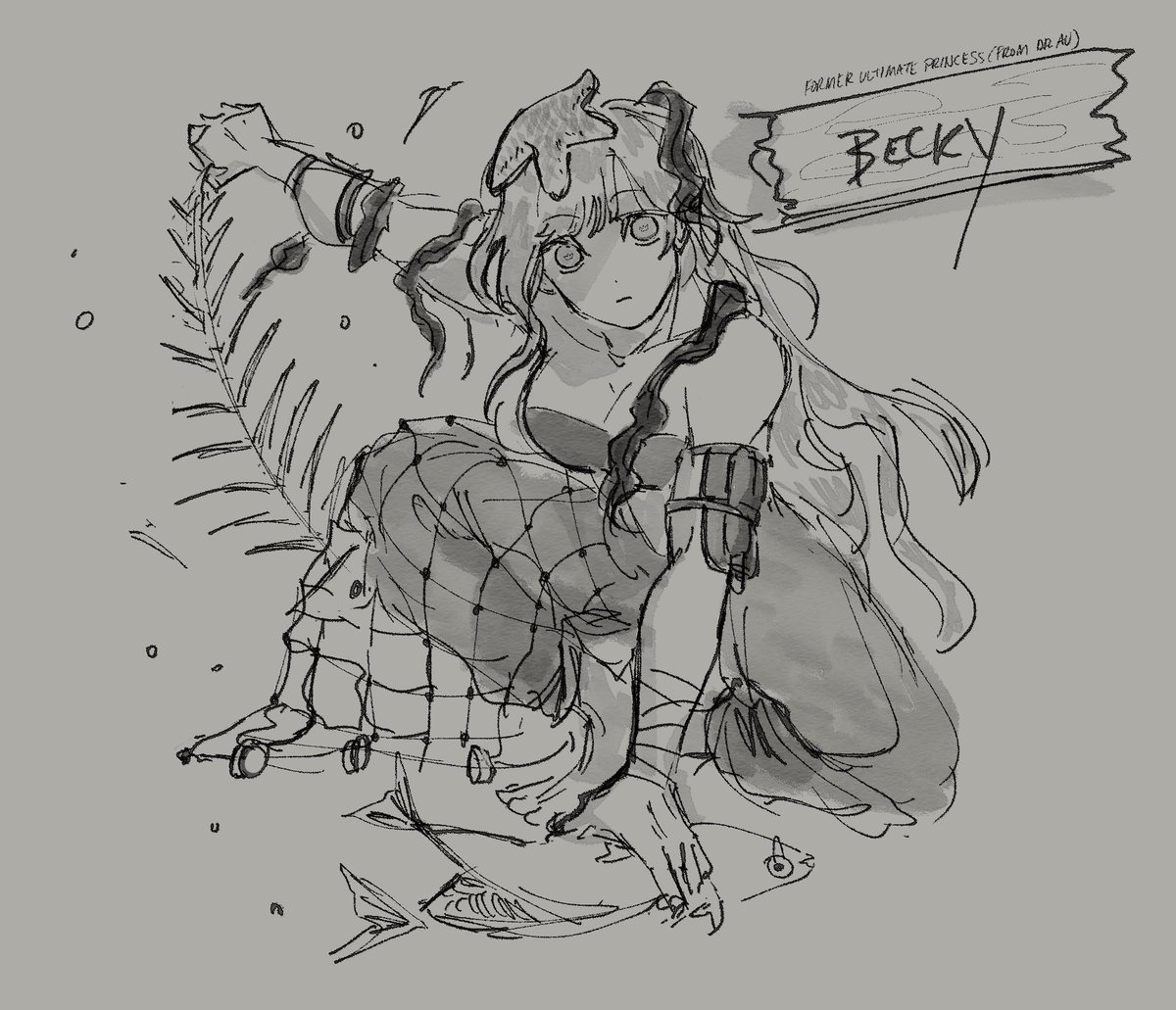 slowlyonion's tweet image. oc (becky)