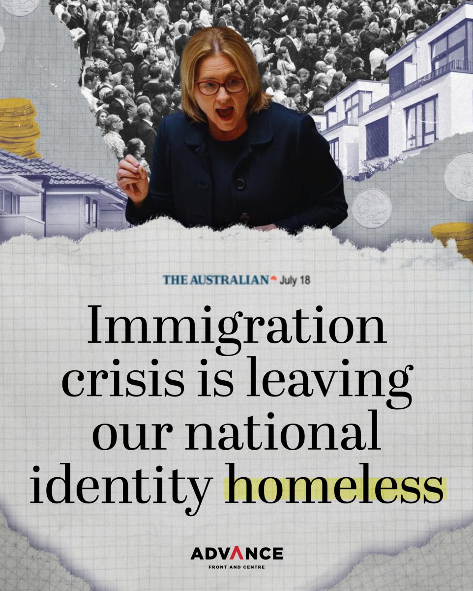 FairAusADV's tweet image. When it comes to our immigration policy, Australia’s interests should come first.
It's time to end Labor's mass immigration madness.