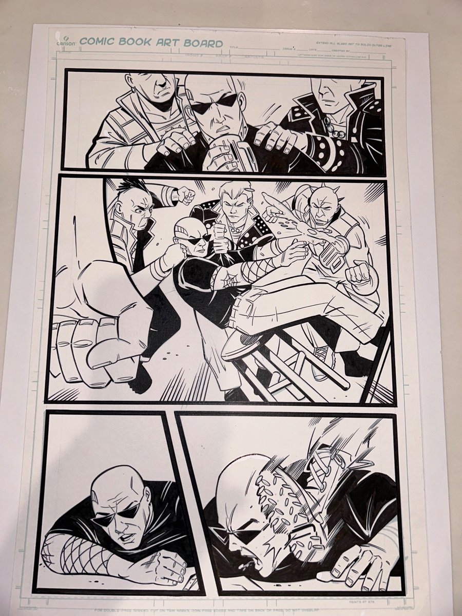 Oncoar the Finisher #1.

What a crazy project…

To start with we are dealing with an out of control schizophrenic character. So that right there is difficult to pull off and translate to a younger crowd.

Then we have the human problems that we all have. Health, Family