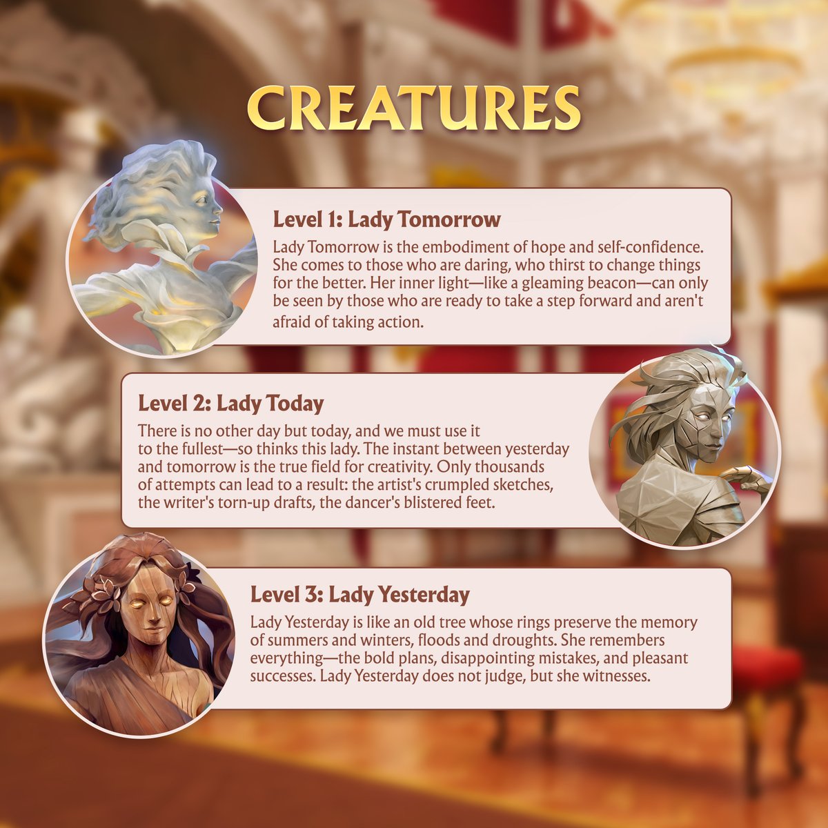 SeekersNotes's tweet image. 🎉Update Notes: Timeless Anniversary🎉 

Join us for the Timeless Anniversary event and experience a decade of mystery, beautiful locations, and unforgettable stories. Don’t miss the exciting new content and festive surprises we’ve prepared just for you. 😍