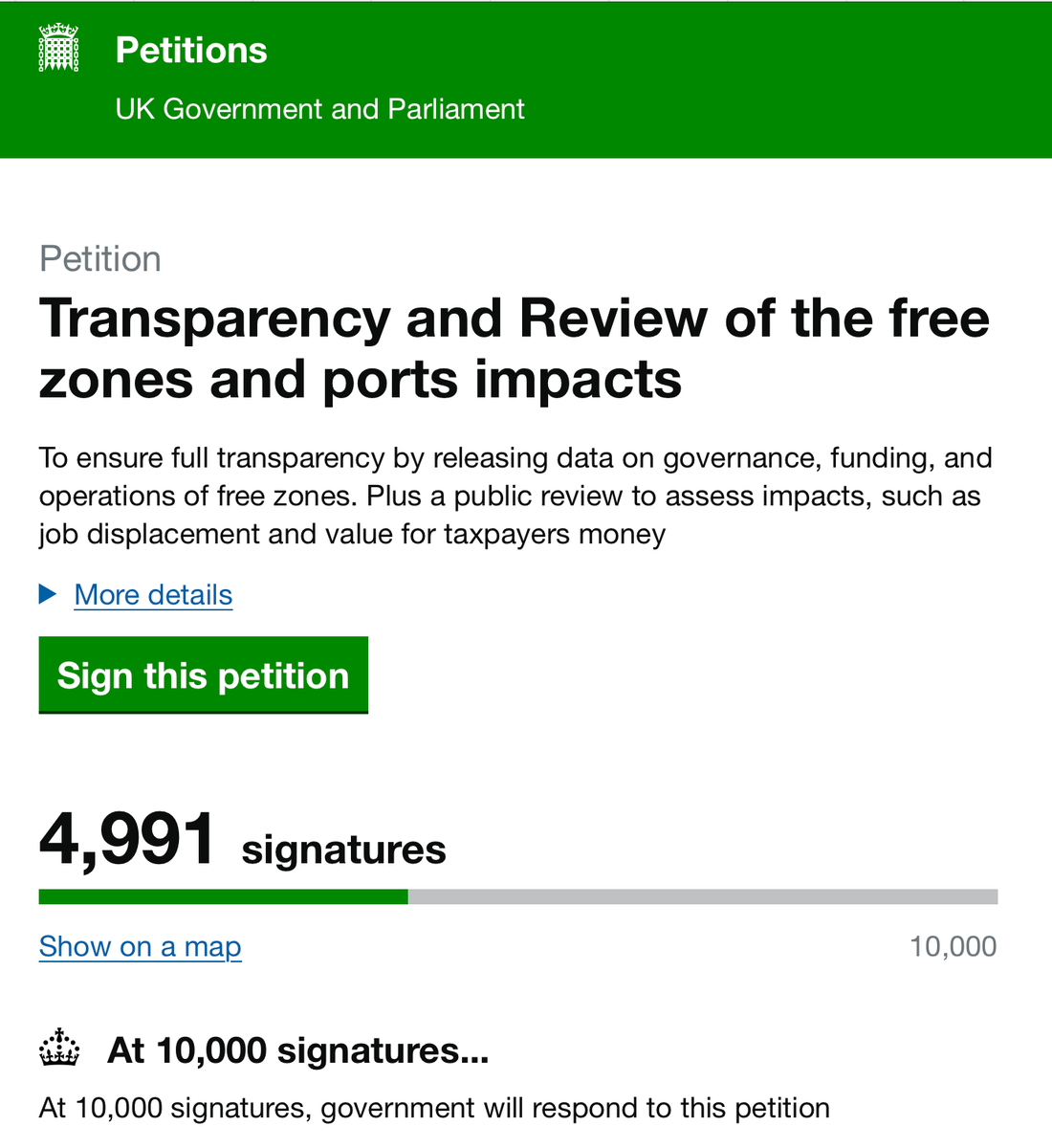 Every single FOI request I've sent to the UK Govt on their deregulated free zones rollout has been met with blanket refusals, excuses like 'unreasonable management of departmental resources'
The public is not meant to know anything about the dangers of free zones until it is too