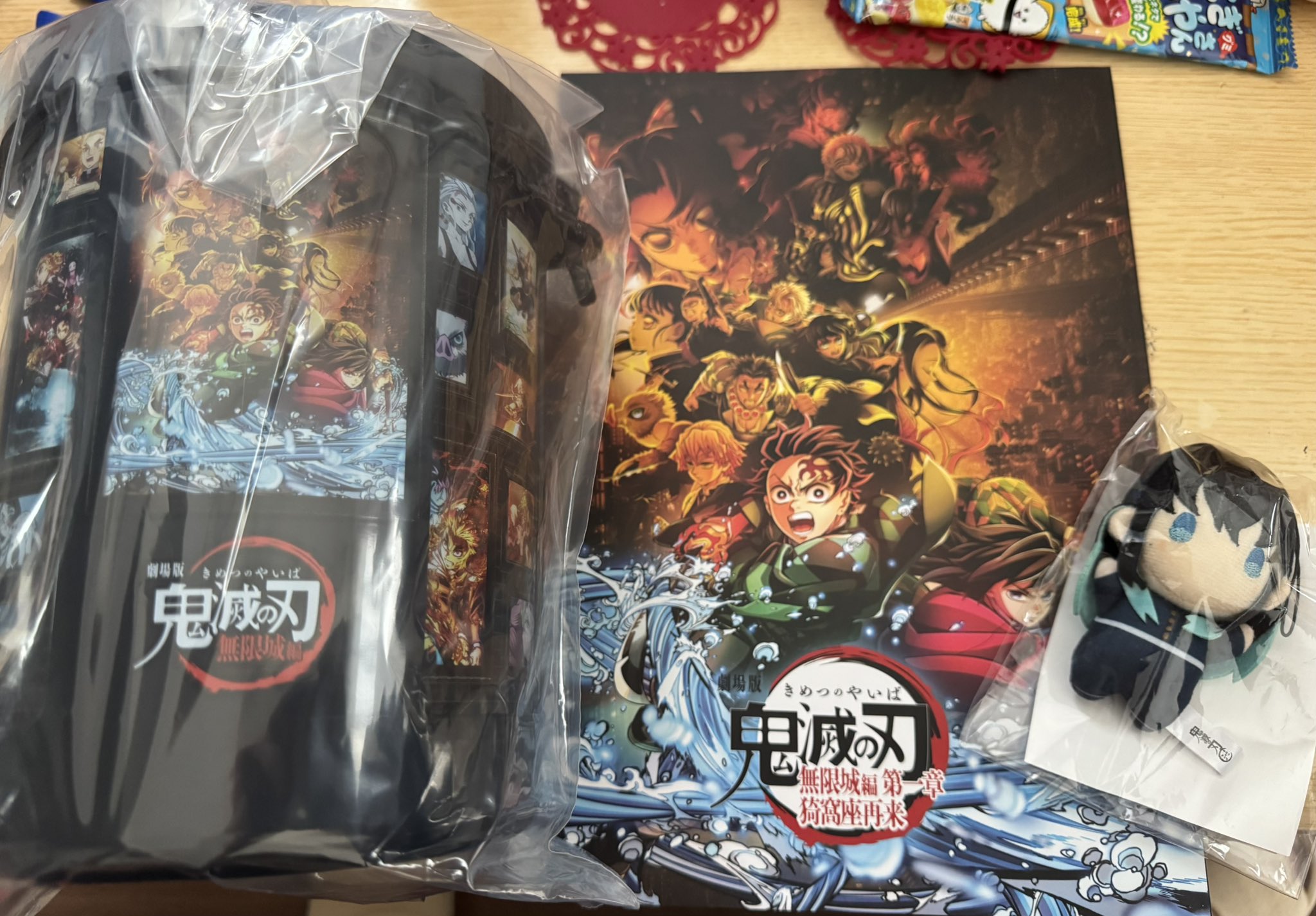 【新品未使用｜未開封】鬼滅の刃 ポップコーン メモリアルコーンバケツ ５個 鬼滅の刃【ポップコーンバケツ】×2 メモリアルポップコーン