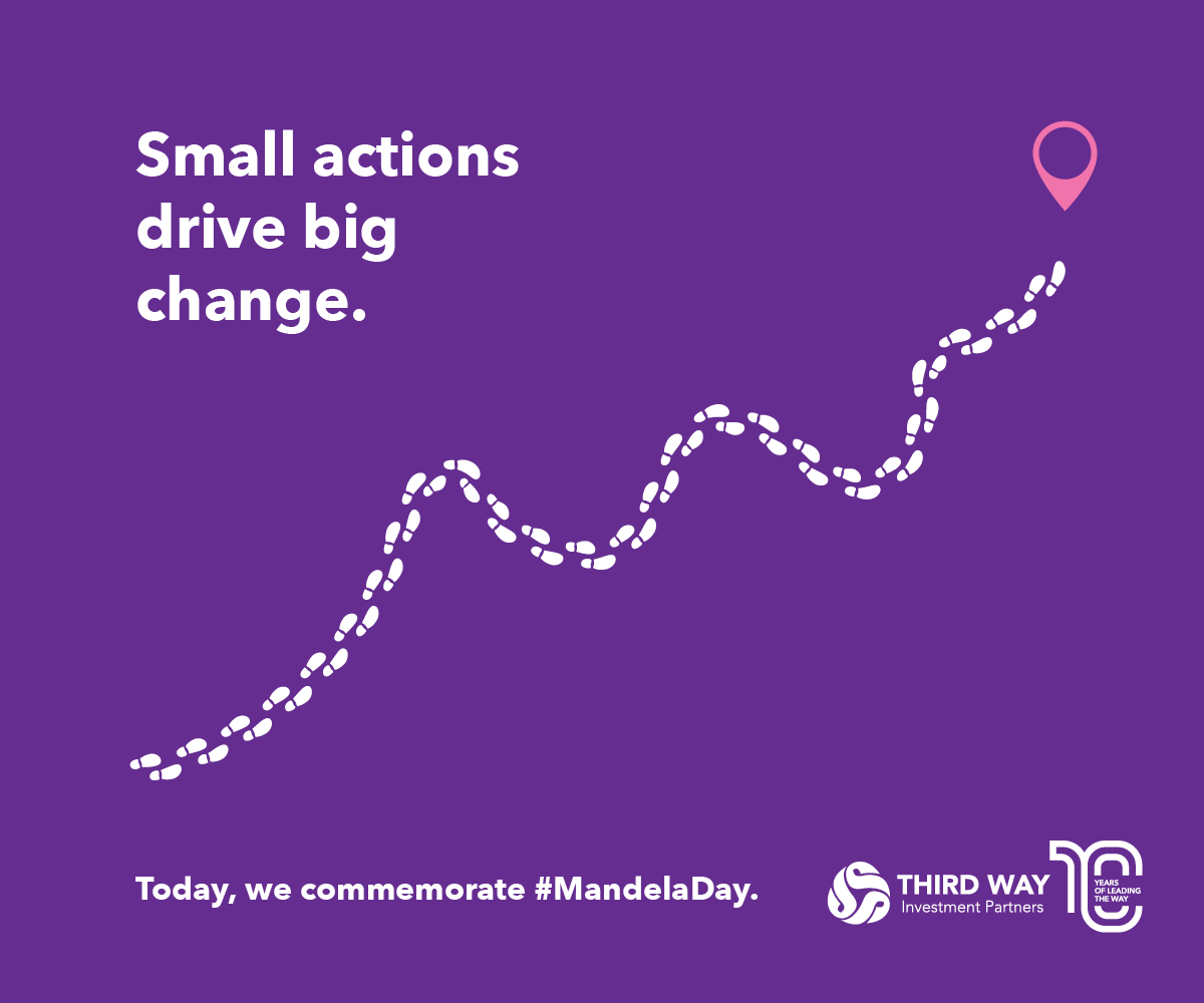 #MandelaDay reminds us that small actions can drive big change. Let’s keep building a better South Africa—one step, one project, one impact at a time. 💙 #67Minutes #ThirdWay #LeadTheWay