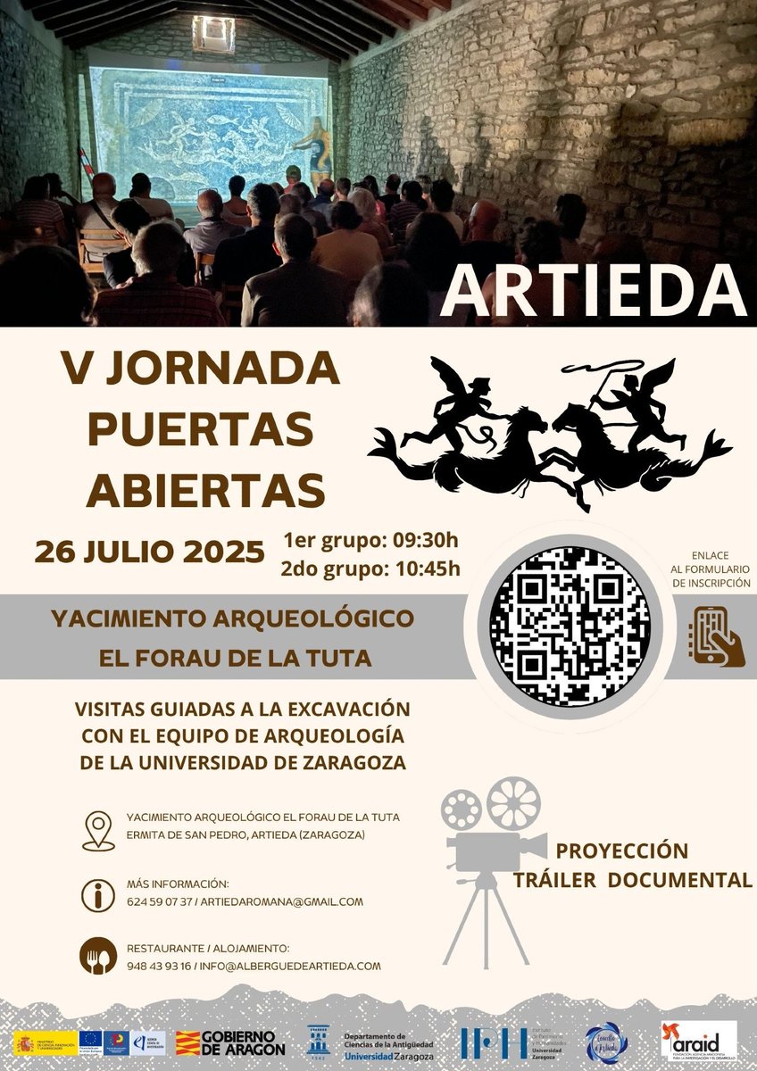 DiGHER - Digital Heritage Twins (@digherlab) on Twitter photo ⛏️⚱️ El sábado, 26 de julio, el yacimiento arqueológico de El Forau de la Tuta en Artieda (Zaragoza) se abrirá al público en la que será su V Jornada de Puertas Abiertas. ⛏️⚱️ El sábado, 26 de julio, el yacimiento arqueológico de El Forau de la Tuta en Artieda (Zaragoza) se abrirá al público en la que será su V Jornada de Puertas Abiertas.