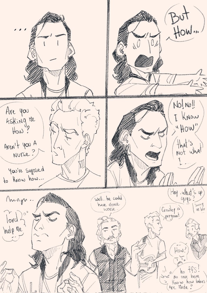 - Babies arc -

How they discovered the first preg.