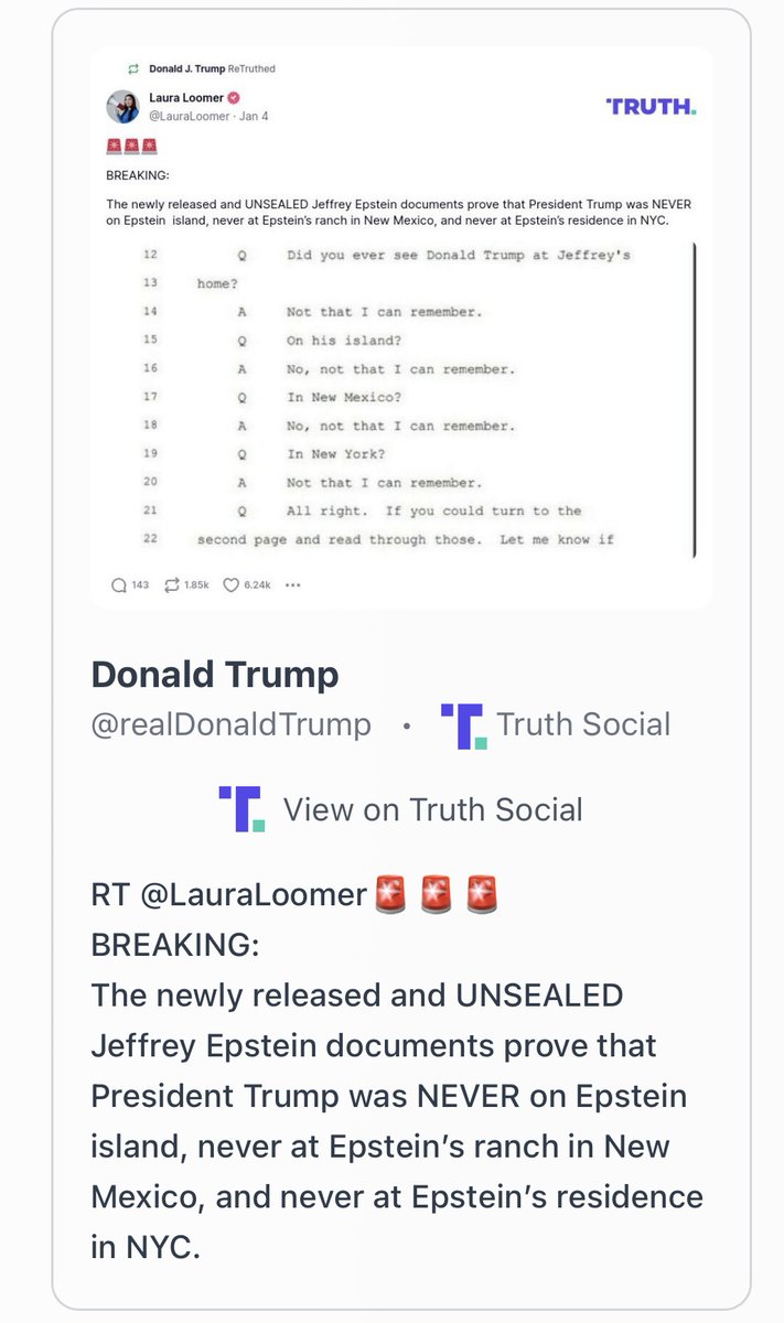 SollenbergerRC's tweet image. Last year, Trump was posting about how some newly unsealed Epstein files were bad for his enemies and good for him