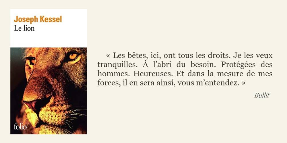 A tout jamais mon livre salvateur. 
Le lion de Joseph #Kessel.
#Lire #Livre #VendrediLecture #Librairie
"Protégées des hommes. Heureuses."