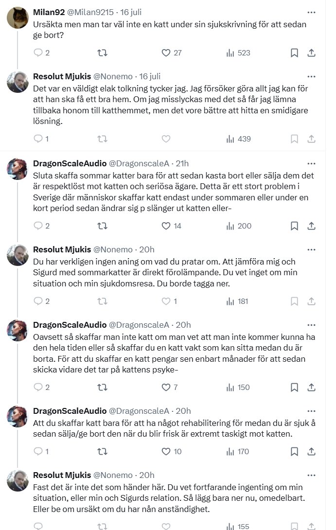 vansterkollen's tweet image. Mattias Irving, känd vänsterextremist, är redaktionschef för vänstertidningen Dagens Seglora, marknadsför sig som "journalist med fokus på högerextremism" har arbetat för att Socialdemokraterna ska samarbeta med islamistiska organisationer som Nyans skaffade katt för att hålla…