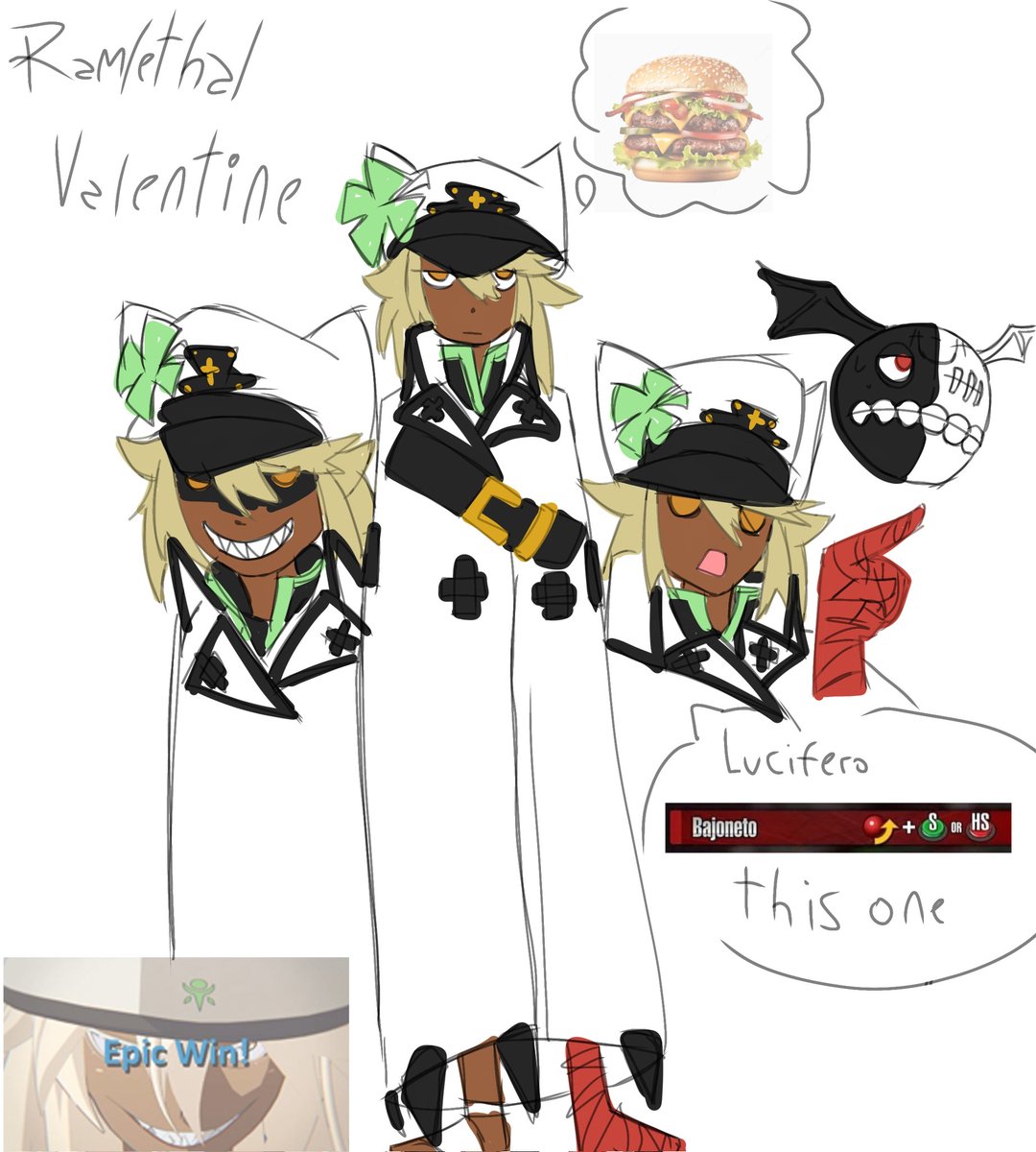 Mrpyromaniatic's tweet image. Random crap i drew at 2am
#Ramlethal