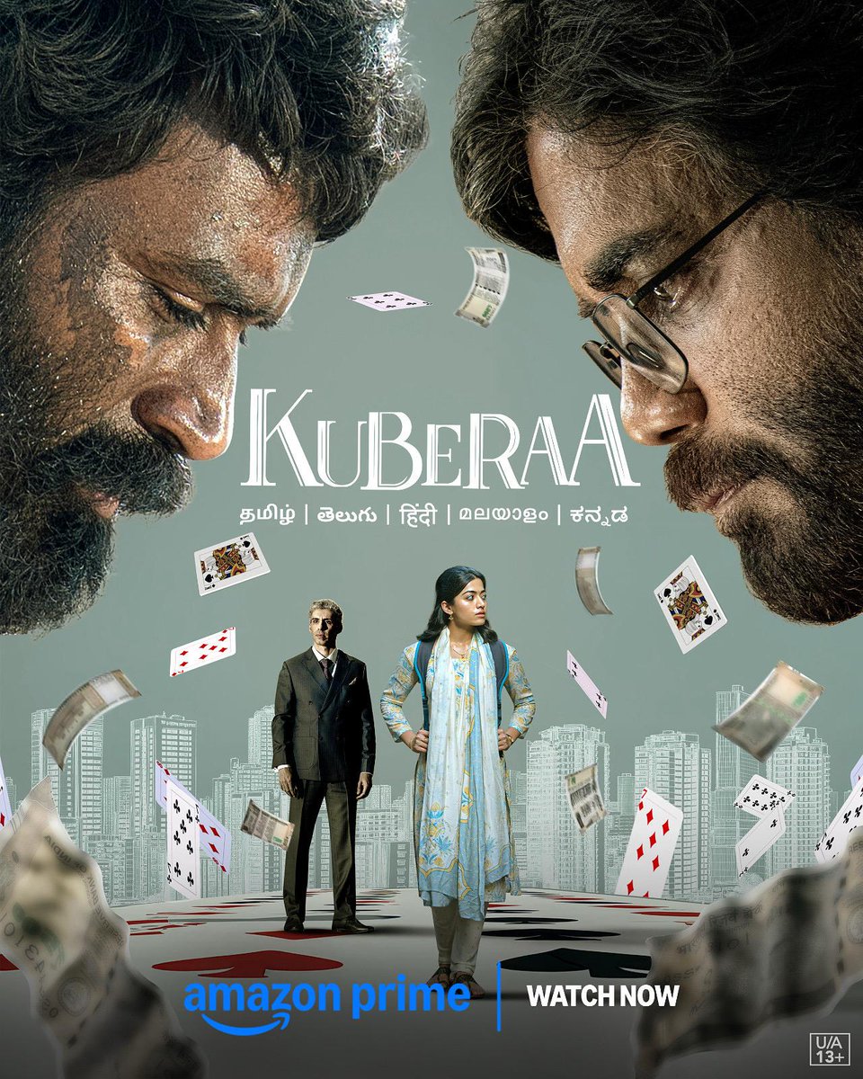 SVCLLP's tweet image. Ready for an intense ride right at your doorstep?

Watch #Kuberaa now on @PrimeVideoIN  🔥

#KuberaaOnPrime #Kuberaa #SekharKammulasKuberaa