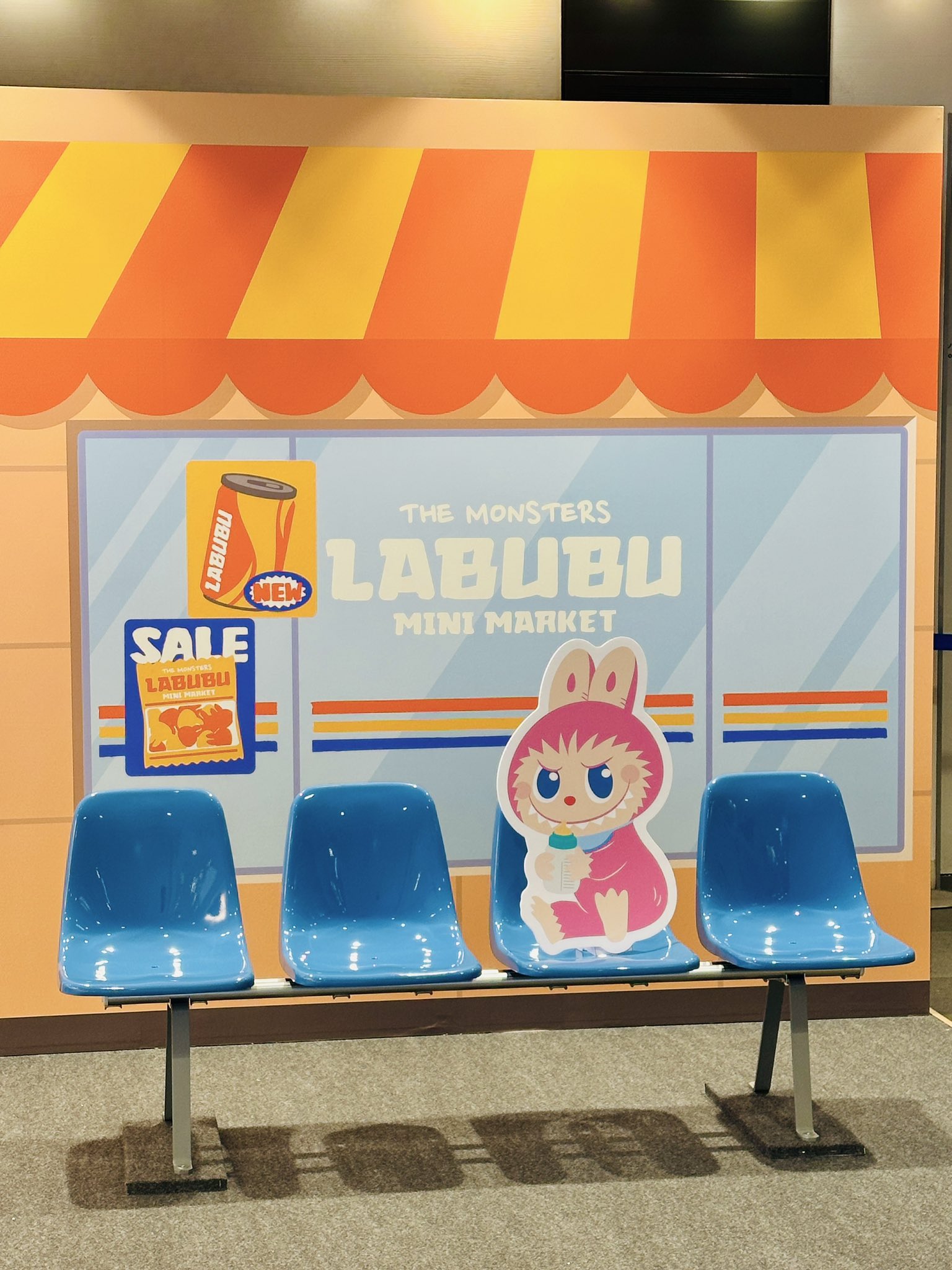 POP UP SHOP LABUBU MINI MARKET ポップマート 7月18日(金)POP MART LABUBU MINI MARKET POP UP SHOP入場購入