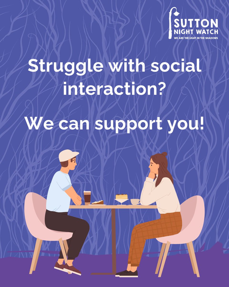 Snwhomeless's tweet image. Social interaction isn't easy for everyone, but support makes a difference 💬
Our Empowering Lives Project helps you rebuild confidence, reconnect with others, and grow in a supportive space.
Learn more: ow.ly/iUWa50WezgO
#SuttonNightWatch #Homeless #TogetherWeCan