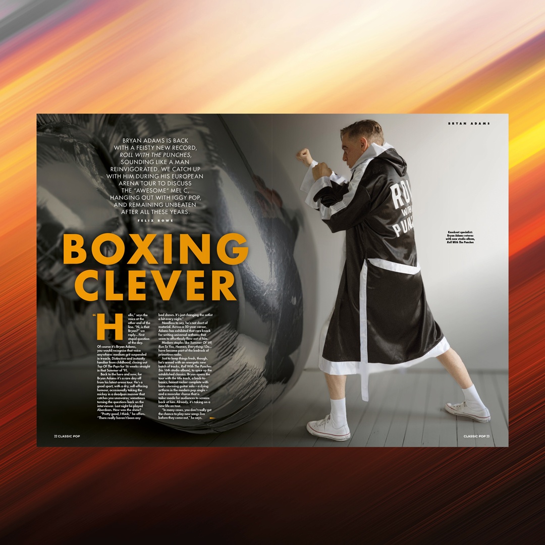 Classic Pop magazine (@classicpopmag) on Twitter photo In the new <a href="/ClassicPopMag/">Classic Pop magazine</a>, cover star <a href="/bryanadams/">Bryan Adams</a> reveals all about his feisty new album Roll With The Punches
Single issue: bit.ly/4lqTqQy
Subscribe: bit.ly/43TALFI
Store locator: bit.ly/34xiEGu
Digital edition: bit.ly/2UWAzTL In the new <a href="/ClassicPopMag/">Classic Pop magazine</a>, cover star <a href="/bryanadams/">Bryan Adams</a> reveals all about his feisty new album Roll With The Punches
Single issue: bit.ly/4lqTqQy
Subscribe: bit.ly/43TALFI
Store locator: bit.ly/34xiEGu
Digital edition: bit.ly/2UWAzTL