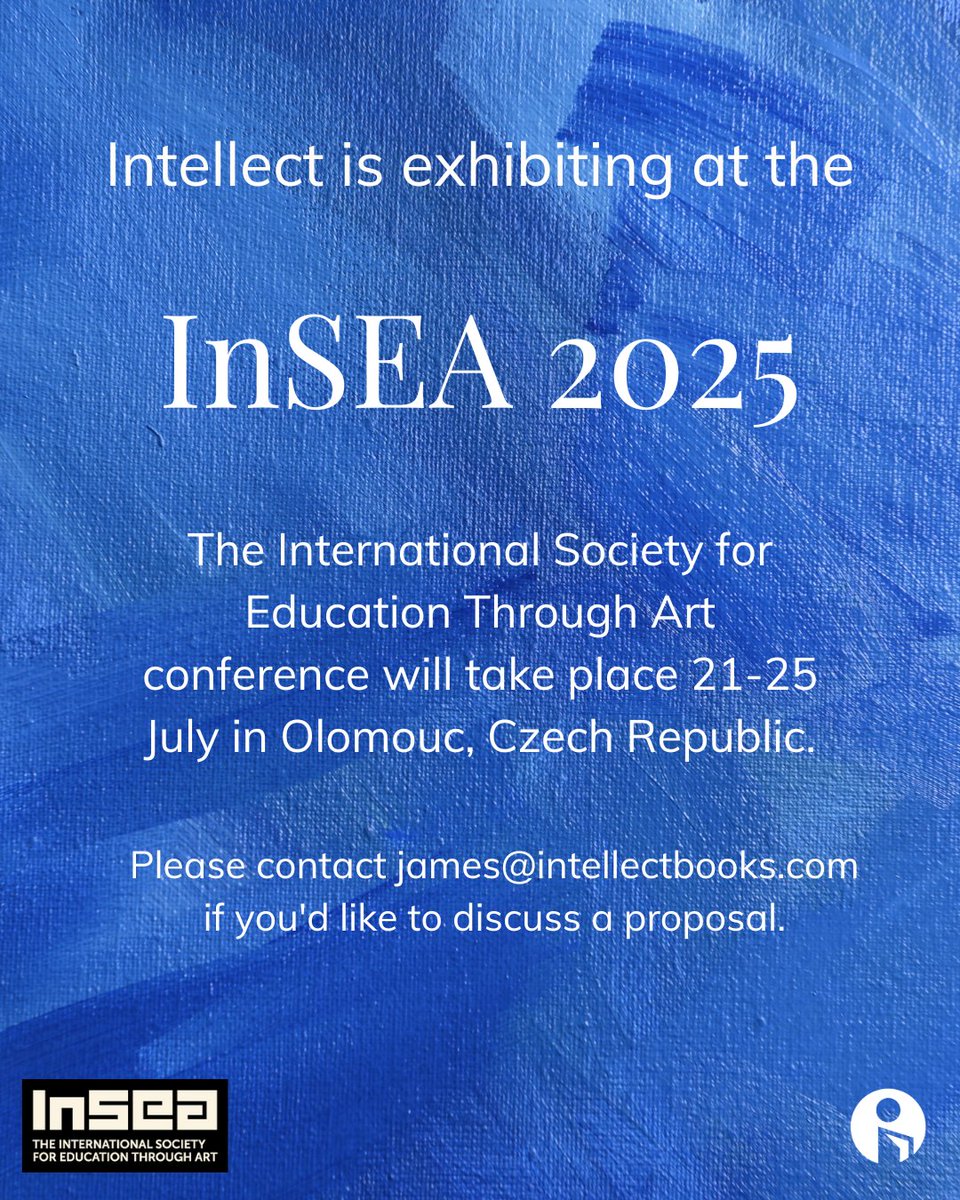 IntellectBooks's tweet image. 🎨 We're at #InSEA2025 (21–25 July, Olomouc)!
📚 Get 30% off all books with code INTELLECT30
📰 New! International Journal of Disney Studies – 1st issue free
📢 Pitch us your ideas in visual arts, illustration & more
📩 james@intellectbooks.com
More 👉intellectbooks.com/insea25