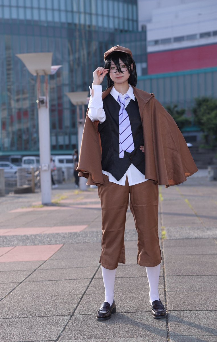 文豪ストレイドッグス cosplay  江戸川乱歩
📸→<a href="/koshinori28/">goody😸🐈🐾💨</a> 
 #文豪ストレイドッグスコスプレ  #江戸川乱歩コスプレ  #アコスタ  #cosplay