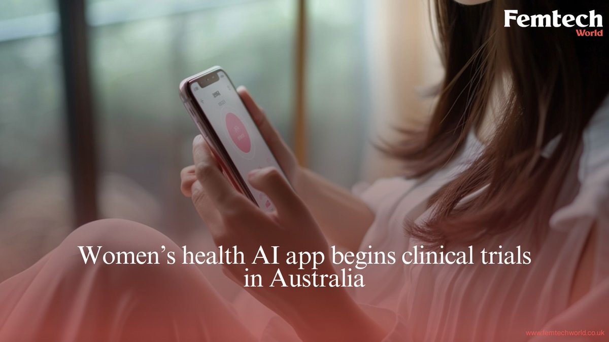 Ovum has launched clinical trials at two Australian hospitals to test whether its AI assistant can improve participation in women’s preventative healthcare. 

🔗 Full story: buff.ly/YOf9jgE 

#FemTech #WomensHealthAI #DigitalHealth #PreventativeCare #HealthEquity