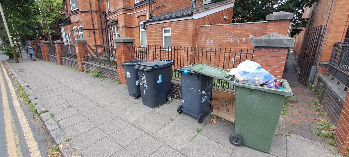 LeicRecycles's tweet image. Stoneygate city warden is collating all the complaints regarding bins on the streets ready to start the next bins on the street project in the ward.