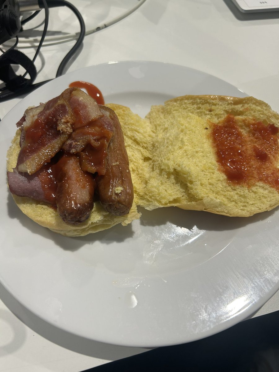 rupert bell (@rupertbell) on Twitter photo Time to get the bacon and sausage bap out … to fuel me for the day @theopen for @talkaport <a href="/talkSPORT2/">talkSPORT 2</a> Time to get the bacon and sausage bap out … to fuel me for the day @theopen for @talkaport <a href="/talkSPORT2/">talkSPORT 2</a>