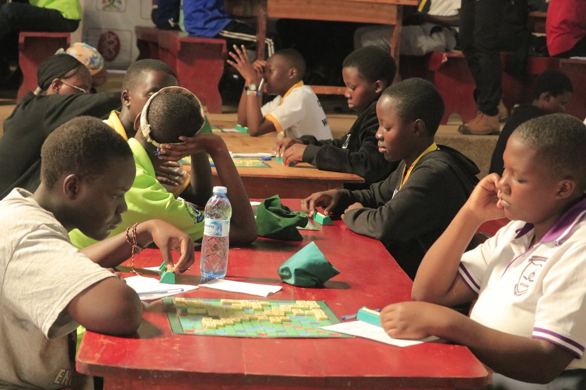 ShivanAtuh22006's tweet image. .@USSSAOnline
#BallGamesII2025
#MindGames
Scrabble Final Results
Team Event Tournament
Girls
Round 9
1. Aloyo Prossy-Rev Jabuloni
2. Were Maisy - Wampeewo Ntakke
3. Agenrwot Juliet - Rev. Jabuloni
4. Nassuna Vanessa - Wampeewo Ntakke
5. Namwanje Tracy - Wampeewo Ntakke