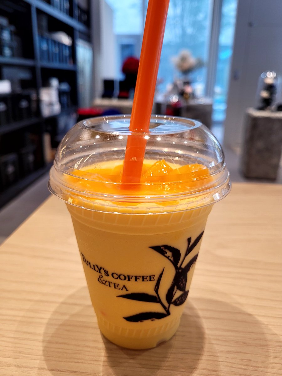 タリーズ新しいのマンゴープリンシェイクは神すぎ！