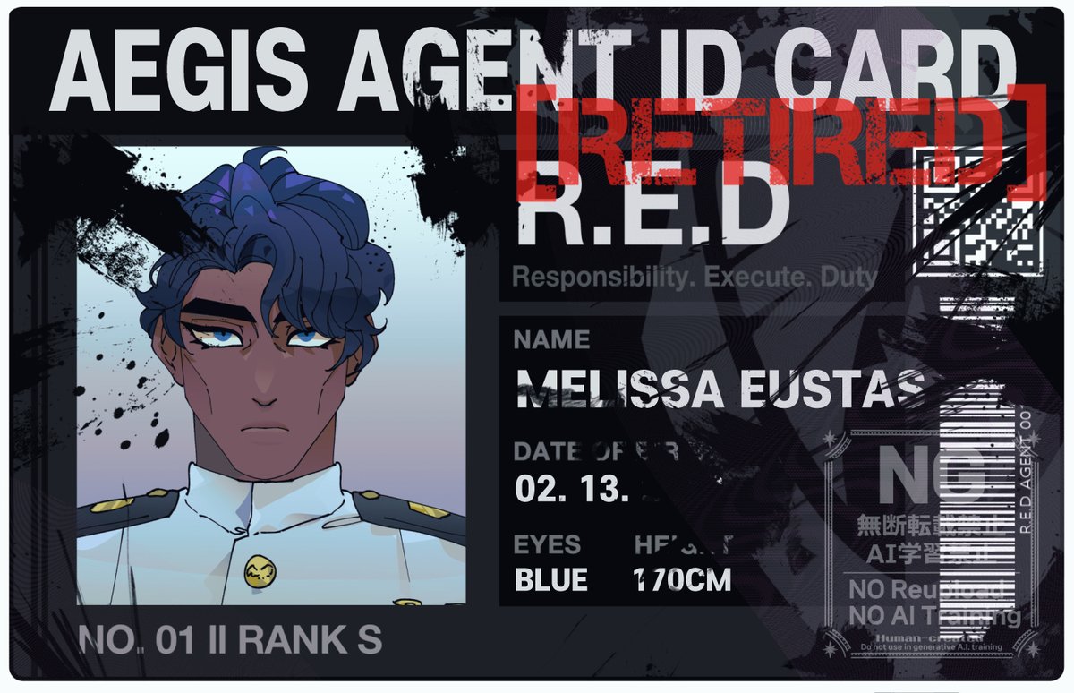 starryCosmos000's tweet image. ♦️CODE : RED
AEGIS Agent ID card
02. Melissa Eustas
#tapas #webtoon #comics #action #actioncomics #spy #spyseries #codered #code_red #webtoon #코드레드 #코드_레드 #만화 #웹툰 #타파스 #스파이 #액션만화 #액션웹툰