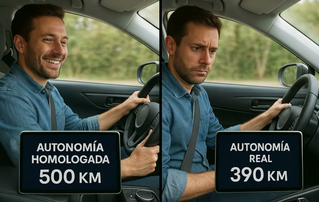 HACKER_CAR's tweet image. 🚘 ¿Qué autonomía tiene ‘realmente’ un coche eléctrico?
Según la #OCU, la cifra real es, un 15% menor que la anunciada por los fabricantes. Se mide en condiciones ideales, poco comparables al uso diario.
📉¿Puede afectar a la progresión de la m. eléctrica? hackercar.com/estan-dando-la…