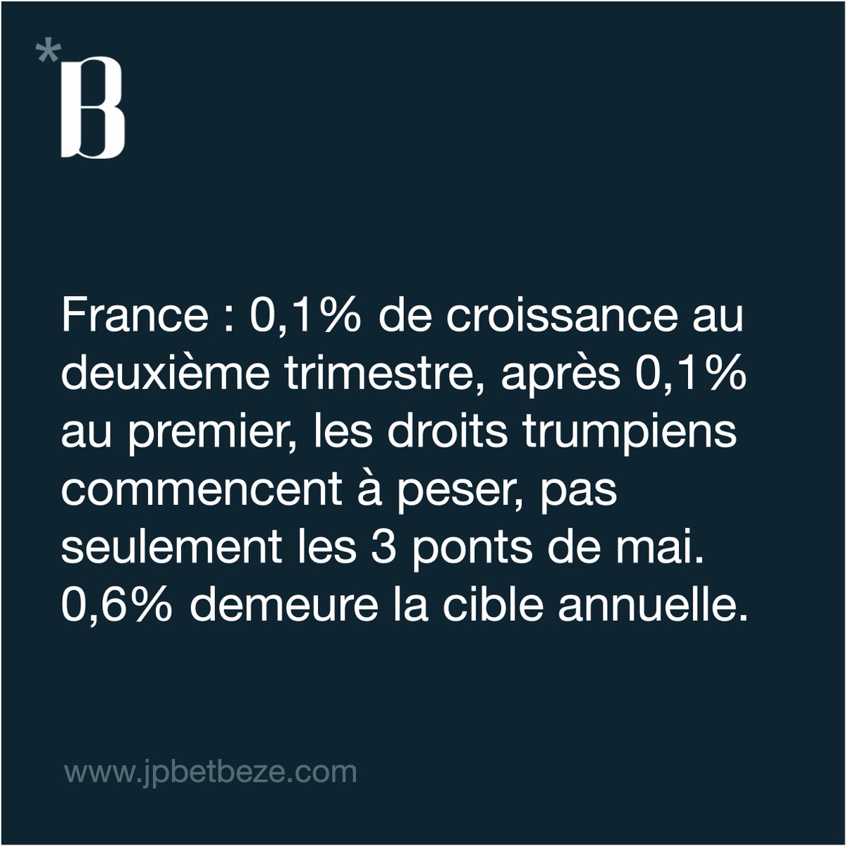 #France #croissance #stagnation
