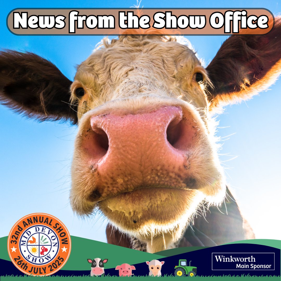 🗞️ Mid Devon Show – Weekly Update: Just 7 Days To Go! 👇 - mailchi.mp/middevonshow/w…