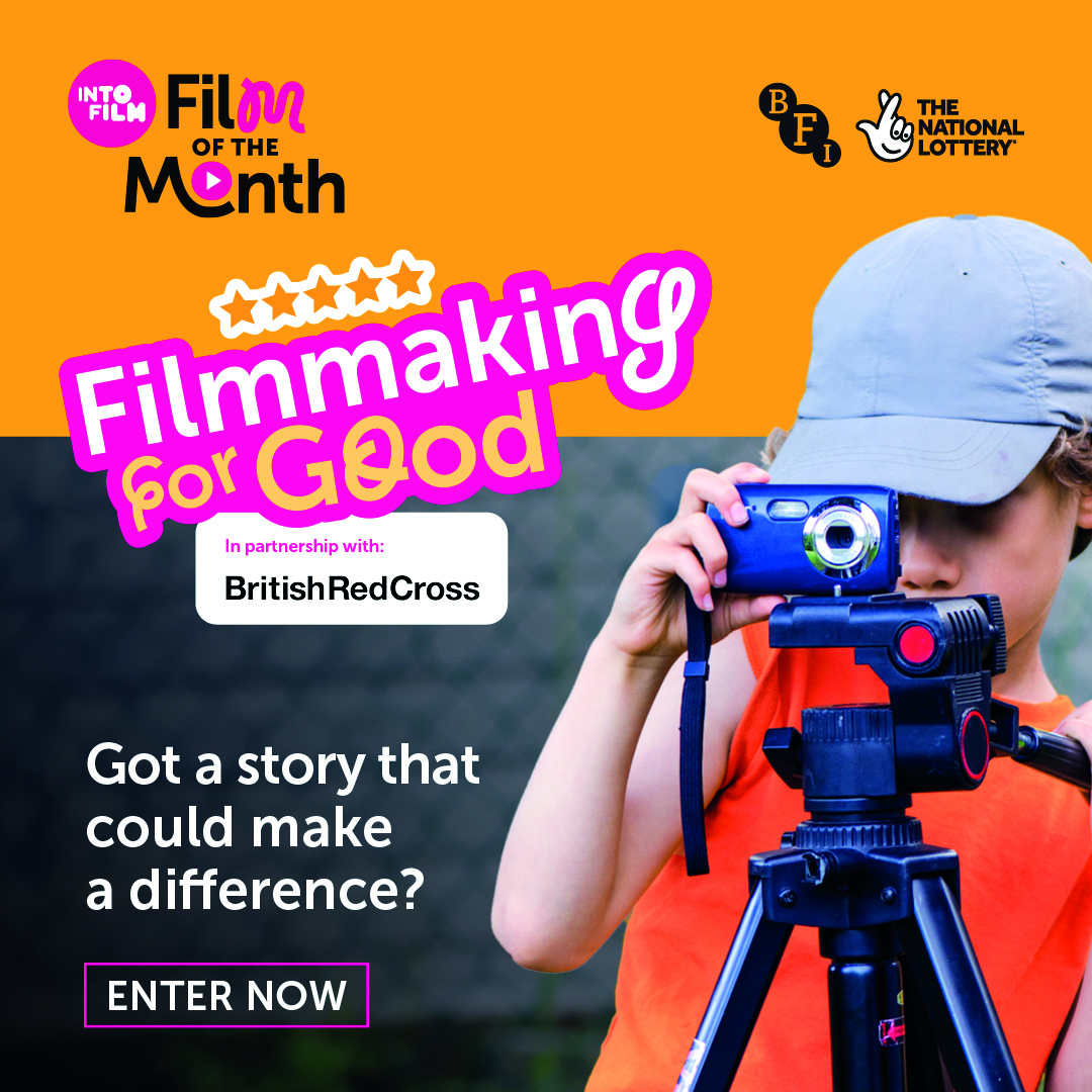 intofilm_edu's tweet image. 🎬 New competition!
Film of the Month: Filmmaking for Good, in partnership with @BritishRedCross🌍
Encourage your learners (aged 5-19) to tell stories that inspire empathy and change.
🏆 £400 prize & exclusive masterclass
📅 Enter by 30 Sept 2025 bit.ly/44zpNXs