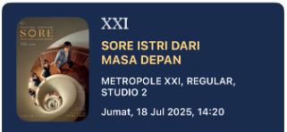 lankcrush's tweet photo. @HmnsId dijual tiket film SORE di metropole hari ini Jumat 18 Juli 2025
Jam 14.20
Salah tanggal beli
2 TIket 80rb aja
langsung kirim kode booking dan qr https://t.co/AKDcNcs3Pu