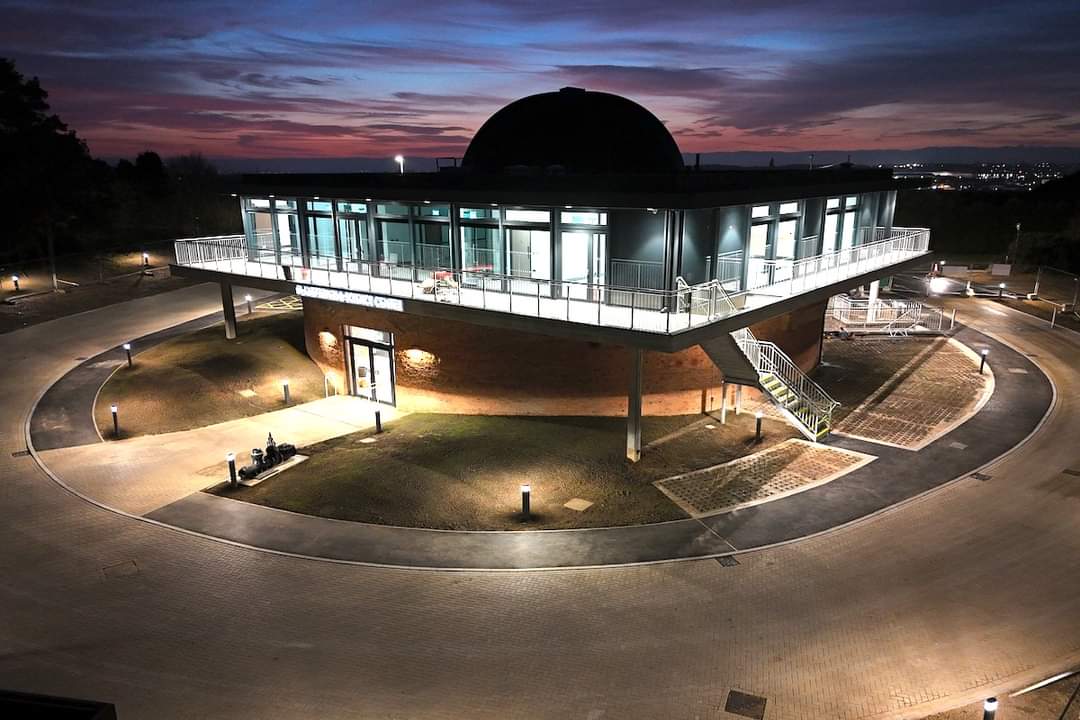 The revamped Sherwood Observatory near Mansfield, UK is looking stunning!  #driverphotos #lovemycountry #landmark #transport #chilled #frozen #temperature #controlled #refrigerated #couriers