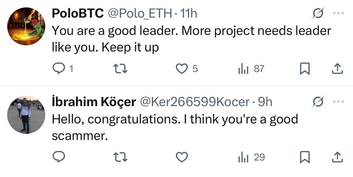 The duality of man.