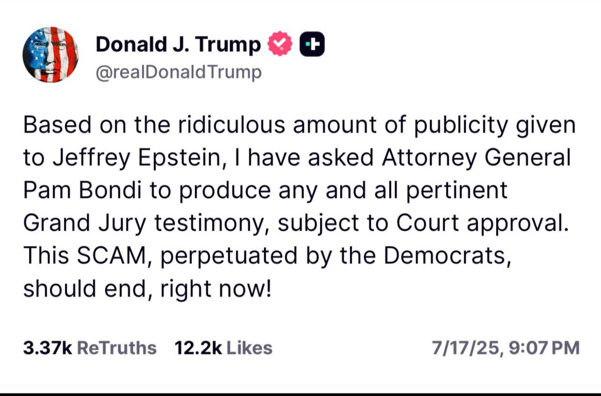 What if President Trump’s plan from the outset was to claim he did everything possible to prevent the scheme’s exposure and protect those involved, while also defending himself as accusations of his involvement emerged? I know he’s a master strategist, and it worked flawlessly.
