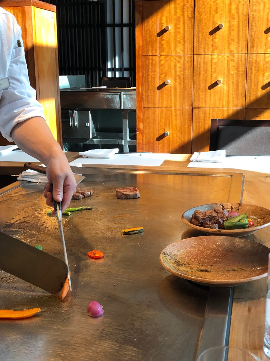 pauliec80859931's tweet image. Teppanyaki lunch with a view at Koko’s.