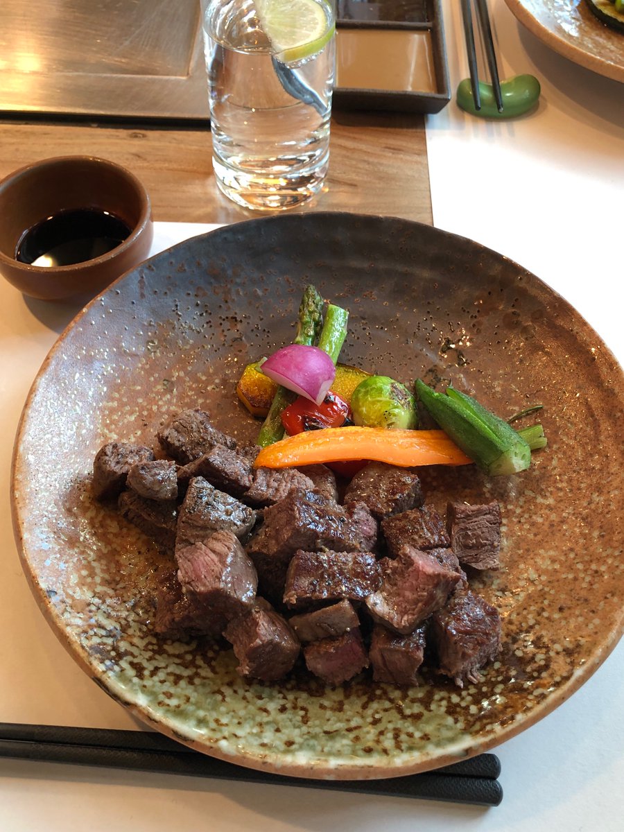 pauliec80859931's tweet image. Teppanyaki lunch with a view at Koko’s.