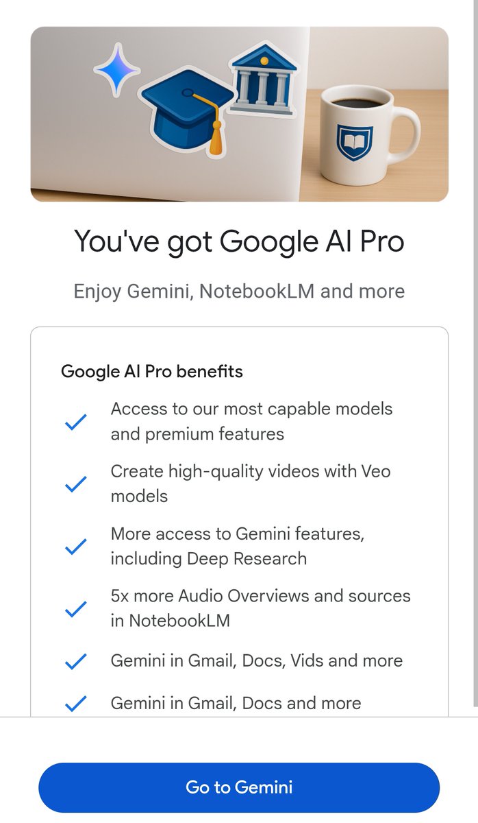 siddharthastwt's tweet image. Lessgooo…
Thanks to @GoogleForEdu @airtelindia @perplexity_ai and @gitlab