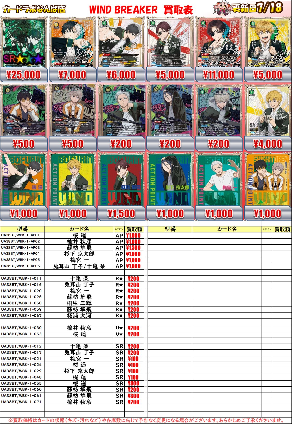 リボーン　懸賞　カード　まとめ売り トレカショップYK 秋葉原2号店 on X: 