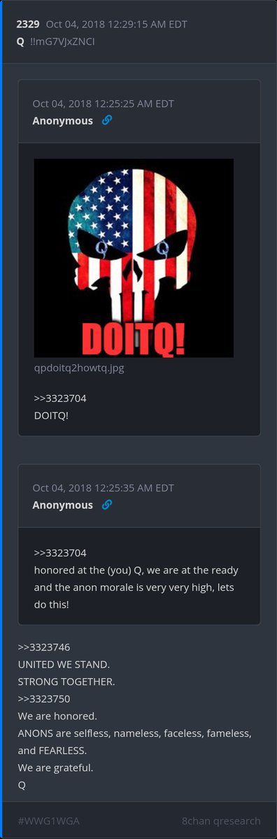 Sweetcaligurl07's tweet image. Interesting timestamp... 11:29 and 2329

#DoItQ