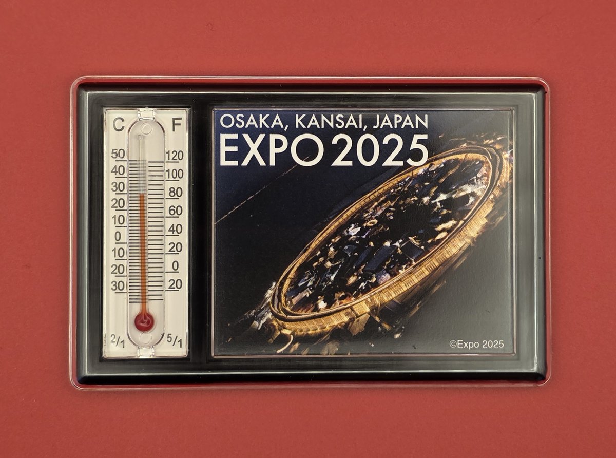 大屋根リンググッズGET✨✨ うれしい😍 温度計いる??って悩んだけど