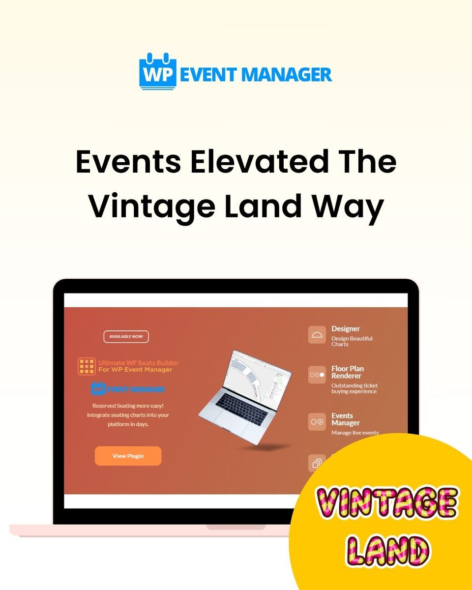 wp_eventmanager's tweet image. 🎉 Throwback to when The Vintage Land scaled their entire events biz with WP Event Manager! 
From seamless bookings to flawless attendee experiences — their growth story inspires us. 💙 
🚀 Ready to level up?
👉 Read more: zurl.co/duNxO
#EventSuccess #WPEM